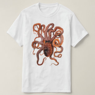 Oktopus Design Grafik T-Shirt