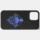 Oktopus (dunkler Hintergrund) Case-Mate iPhone Hülle (Rückseite (Horizontal))