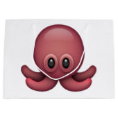 Oktopus - Emoji Große Geschenktüte (Vorderseite)