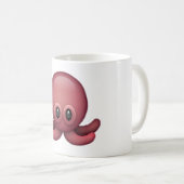 Oktopus - Emoji Kaffeetasse (VorderseiteRechts)