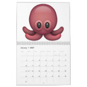 Oktopus - Emoji Kalender (Jan 2027)