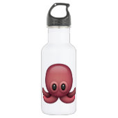 Oktopus - Emoji Trinkflasche (Vorderseite)