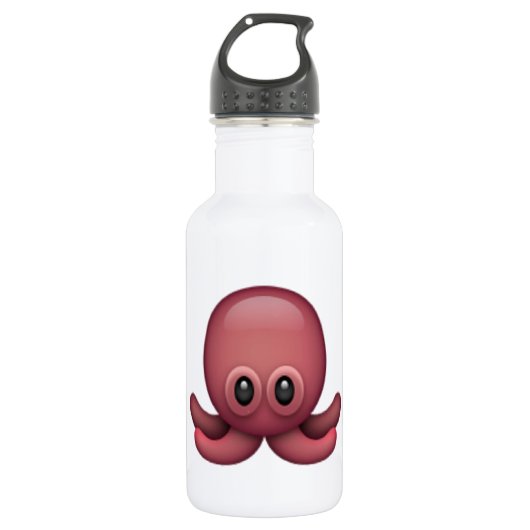 Oktopus - Emoji Trinkflasche (Vorderseite)