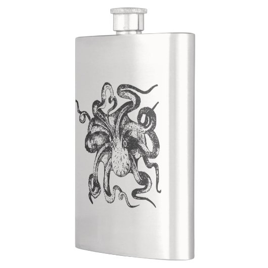 Oktopus Flachmann (Links)