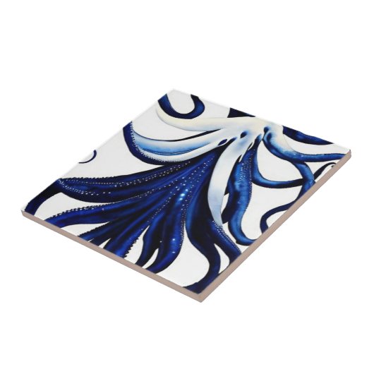 Oktopus Fliese (Seite)