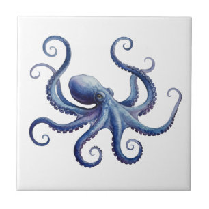 Oktopus Fliese