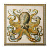 Oktopus Fliese (Vorderseite)