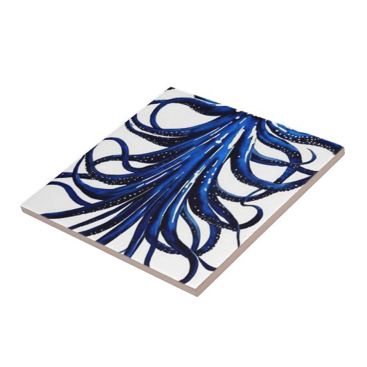 Oktopus Fliese (Seite)