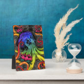 Oktopus Fotoplatte (Seite)