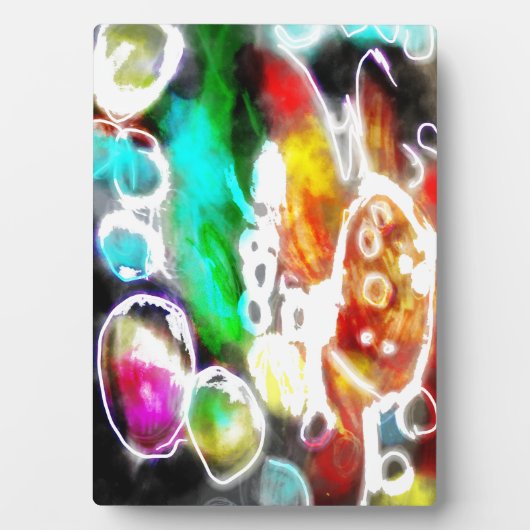 Oktopus Fotoplatte (Vorderseite)