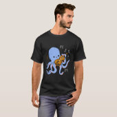 Oktopus Geige T-Shirt (Vorne ganz)