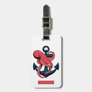 Oktopus-Gepäckanhänger Gepäckanhänger