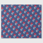 Oktopus Geschenkpapier (Flach)