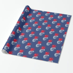 Oktopus Geschenkpapier
