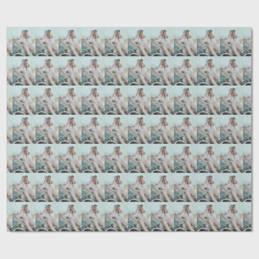 Oktopus Geschenkpapier (Flach)