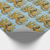 Oktopus Geschenkpapier (Ecke)