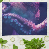 Oktopus Geschirrtuch (Gefaltet)