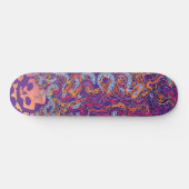 Oktopus-Graffiti-Skateboard Skateboard (Horizontal)