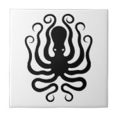 Oktopus, griechisches Reliefdesign Fliese (Vorderseite)