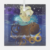 Oktopus Grosses und Caravella Ornament (Vorderseite)