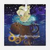 Oktopus Grosses und Caravella Ornament (Rückseite)