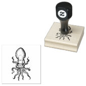 Oktopus Gummistempel (Stempel)