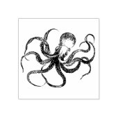 Oktopus Gummistempel (Prägung)