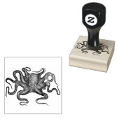 Oktopus Gummistempel (Stempel)