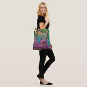 Oktopus Harp Tote Bag Tasche (Am Model)