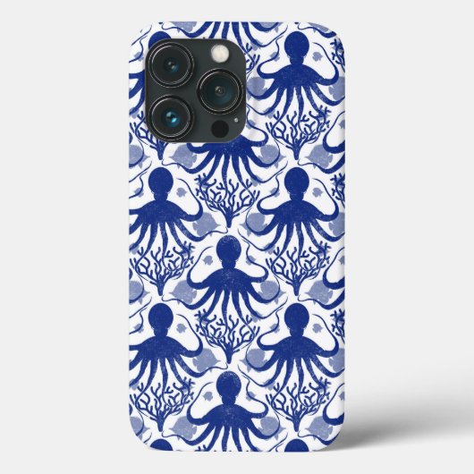 Oktopus (heller Hintergrund) Case-Mate iPhone Hülle (Rückseite)