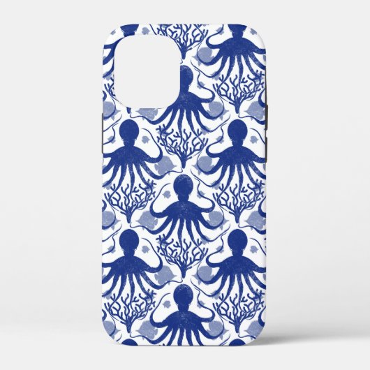 Oktopus (heller Hintergrund) Case-Mate iPhone Hülle (Rückseite)