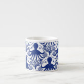 Oktopus (heller Hintergrund) Espressotasse (Vorderseite)