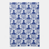 Oktopus (heller Hintergrund) Geschirrtuch (Vertikal)