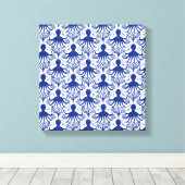 Oktopus (heller Hintergrund) Leinwanddruck (Insitu (Holzboden))