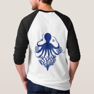 Oktopus (heller Hintergrund) T-Shirt