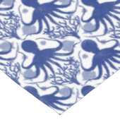 Oktopus (heller Hintergrund) Tischdecke (Schrägansicht)