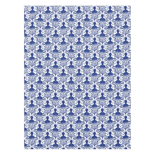 Oktopus (heller Hintergrund) Tischdecke (Vorderseite)
