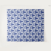 Oktopus (heller Hintergrund) Wandteppich (Vorderseite (Horizontal))