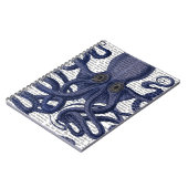 Oktopus hoch Nah Notizblock (Linke Seite)