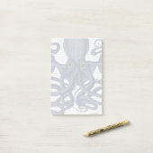 Oktopus hoch Nah Post-it Klebezettel (Auf Schreibtisch)