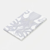 Oktopus hoch Nah Post-it Klebezettel (angewinkelt)