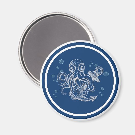 Oktopus-Holding-Tür Magnet (Vorderseite/Rückseite)