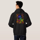 Oktopus Hoodie (Schwarz voll)