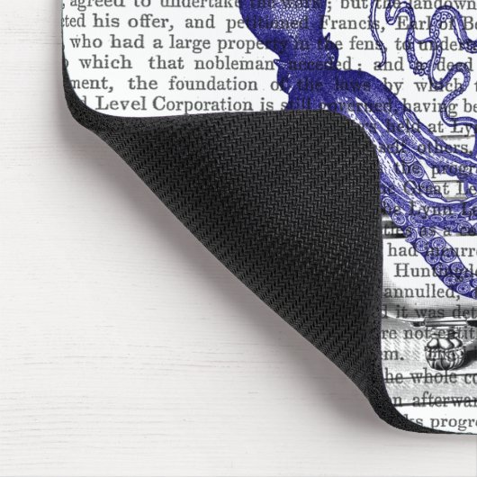 Oktopus im Bad 2 Mousepad (Ecke)