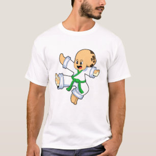 Oktopus im Karate der Kampfkünste T-Shirt