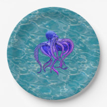 Oktopus im Wasser