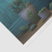 Oktopus in der Badewanne 4 Dekoupage Seidenpapier (Ausschnitt)