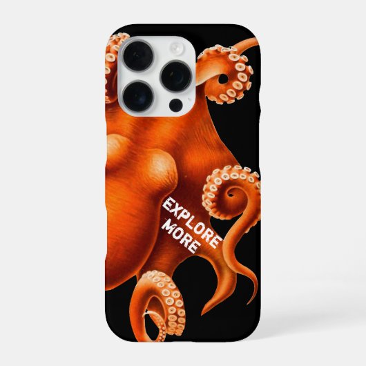 Oktopus iPhone-Hülle für ihn oder sie iPhone Hülle (Rückseite)
