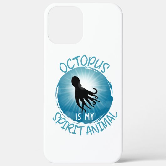 Oktopus ist mein Geistentier Case-Mate iPhone Hülle (Rückseite)