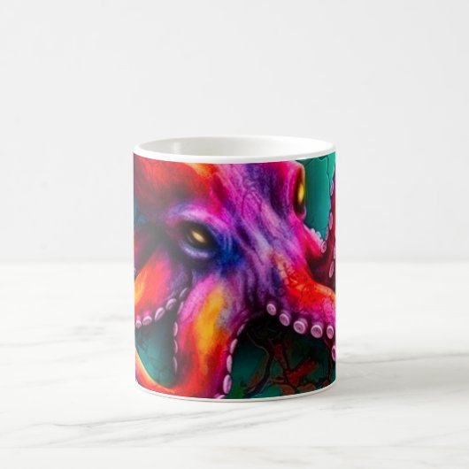 Oktopus Kaffeetasse (Mittel)